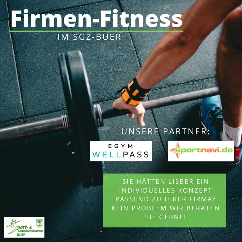 Firmen-Fitness im SGZ-Buer